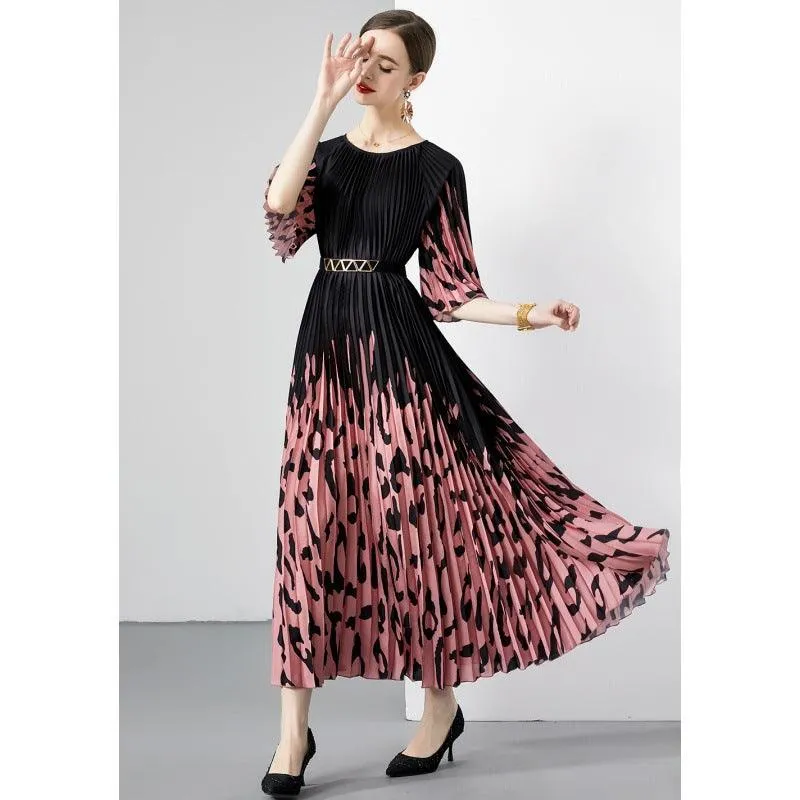 55 M Oversized Skirt Organ Pleated Dress