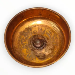 Antique Turkish Hammam Bowl - Turkish Bath Copper Bowl