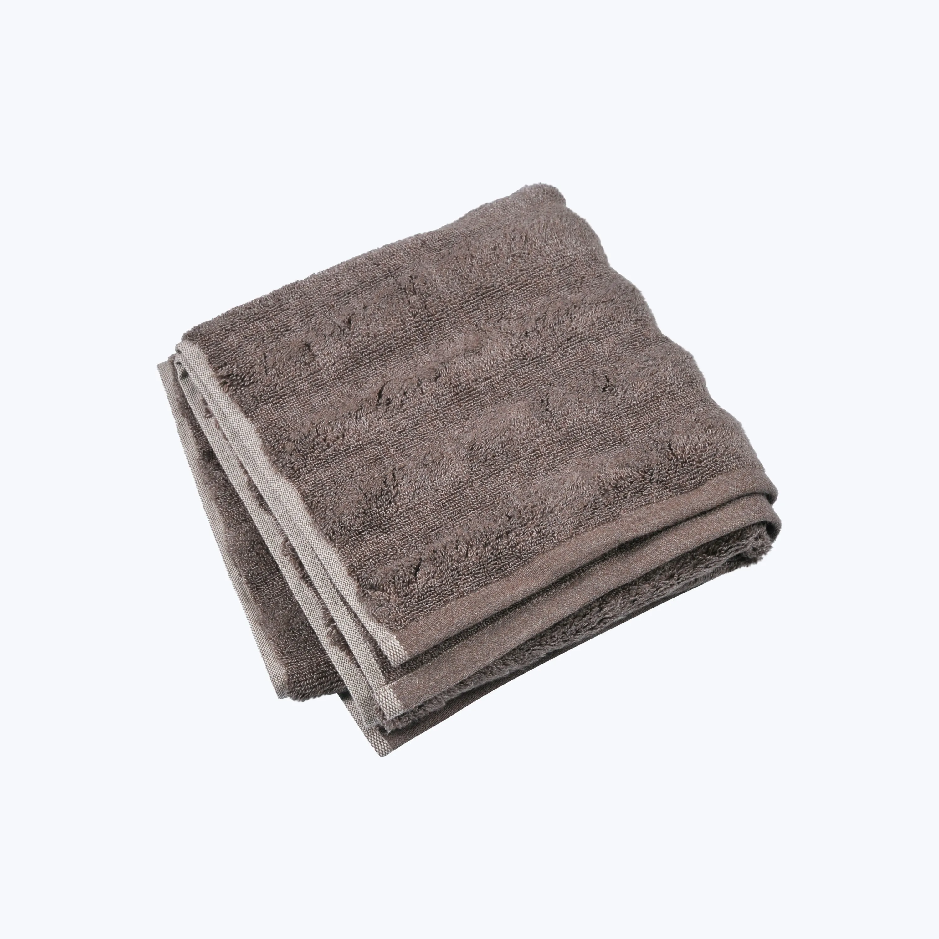 Ash Ribbed Hand Towel