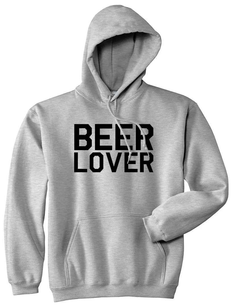 Beer Lover Drinking Mens Pullover Hoodie