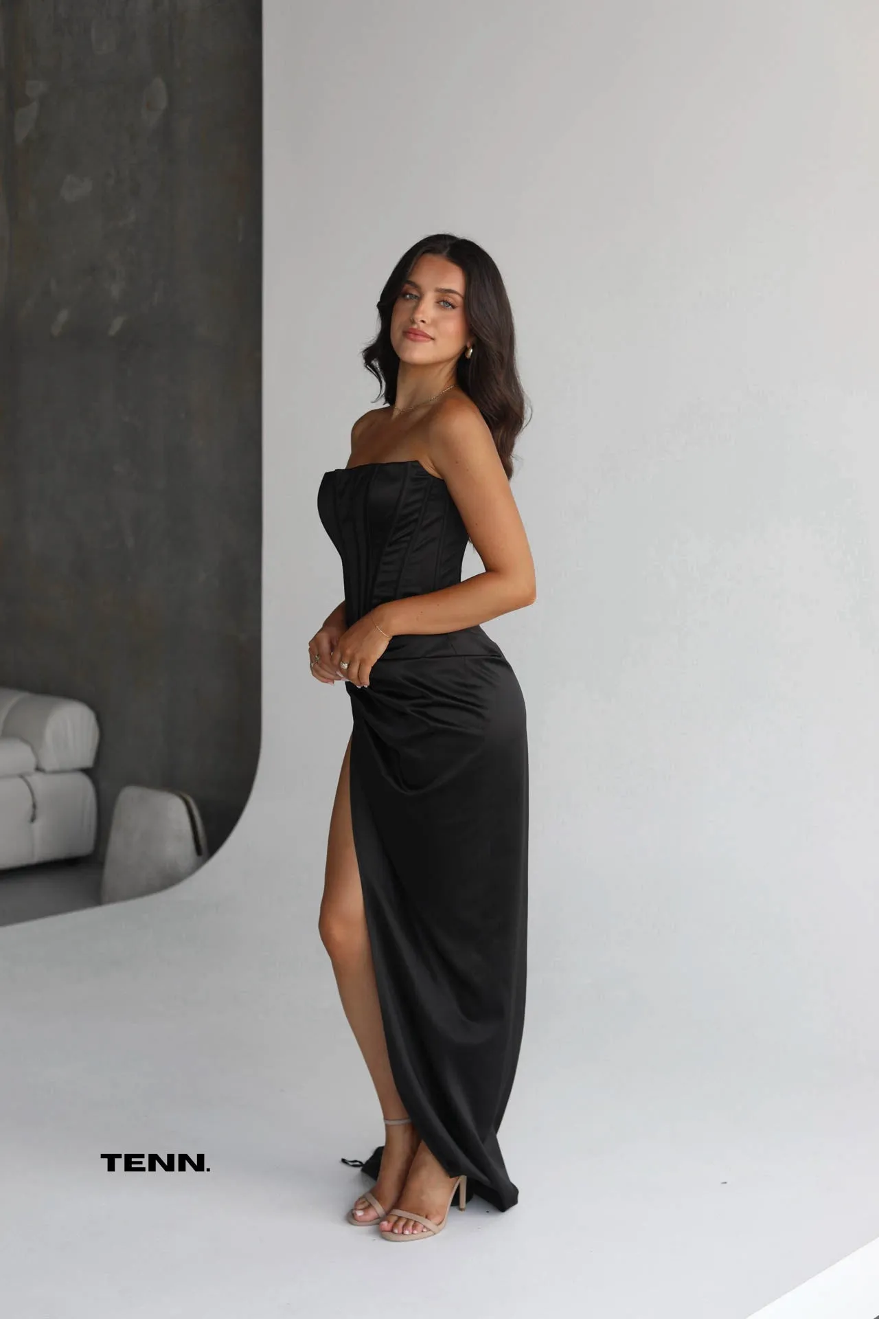 Celeste Gown - Black