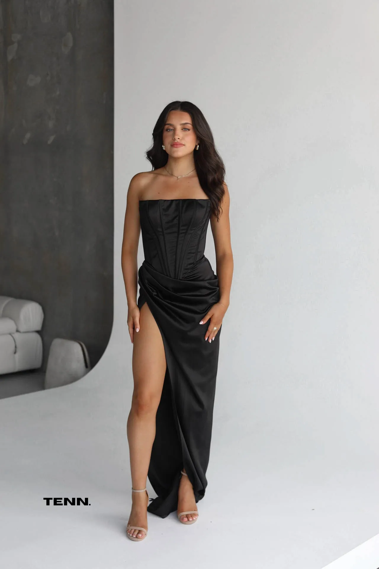 Celeste Gown - Black