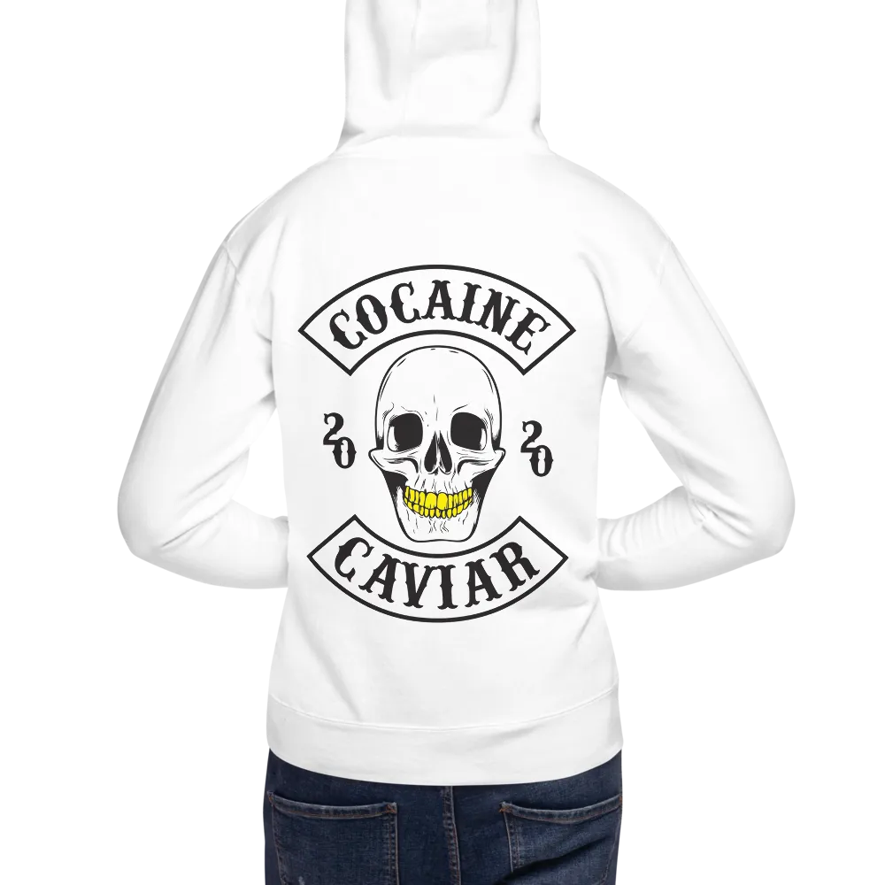 COCAINE & CAVIAR GOLD GRILL HOODIE