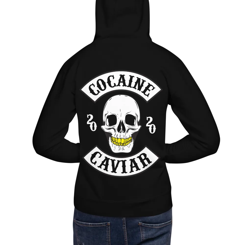 COCAINE & CAVIAR GOLD GRILL HOODIE