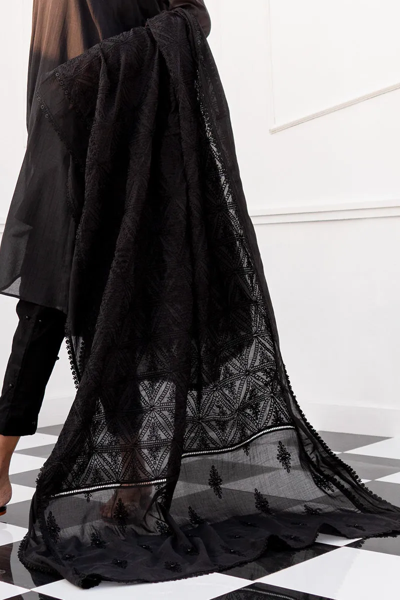 Dastaan Black Dupatta