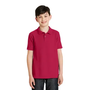 DKJA Unisex Pique Polo MIDDLE