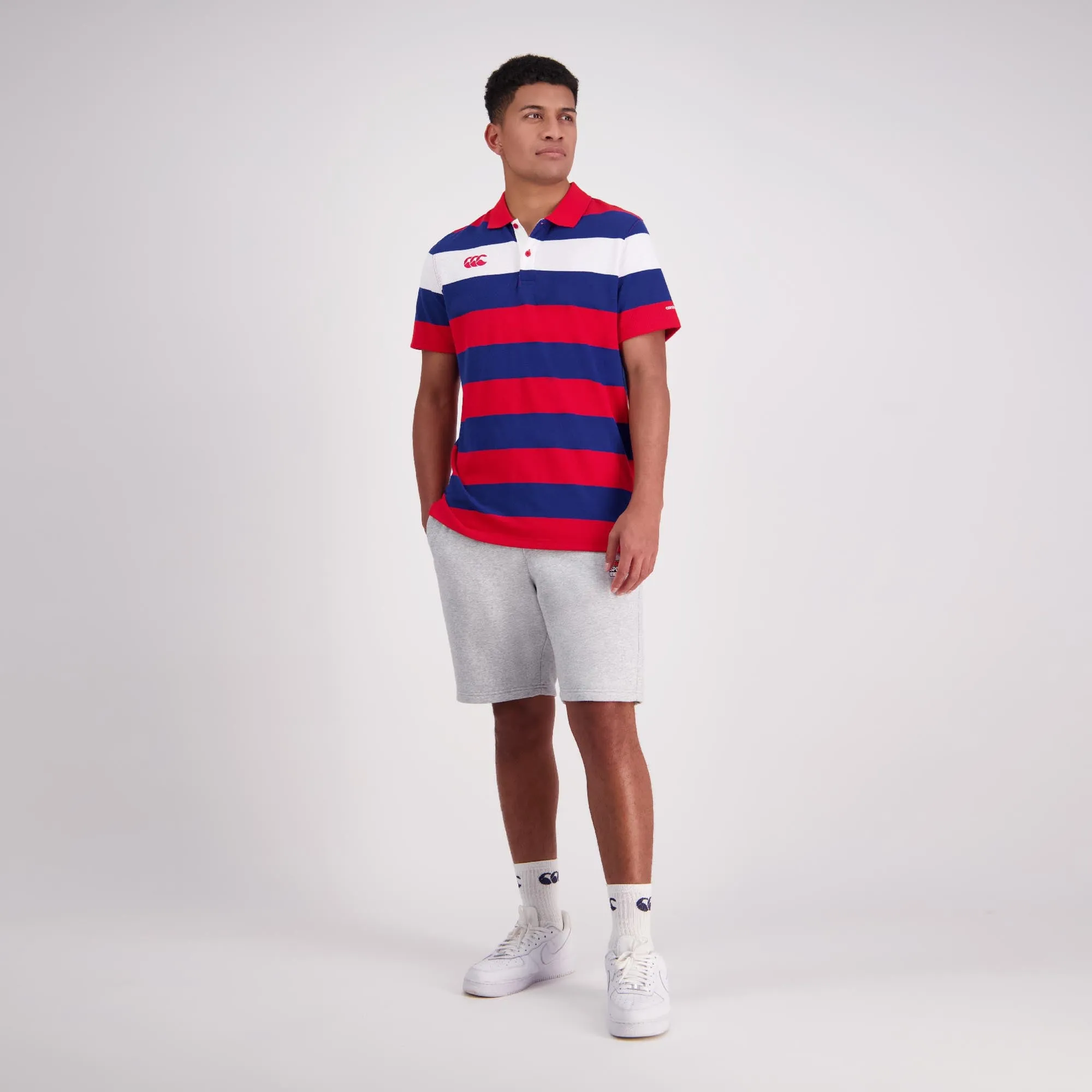 Engineered Stripe Polo - formula one