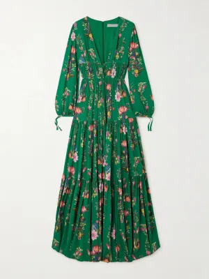 Freya floral-print jersey maxi dress