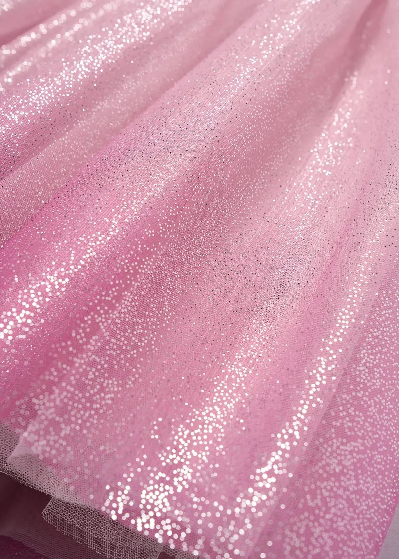 Girls pleated tulle skirt