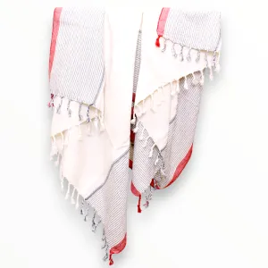 Hand Woven Linen Turkish Towel Pestemal