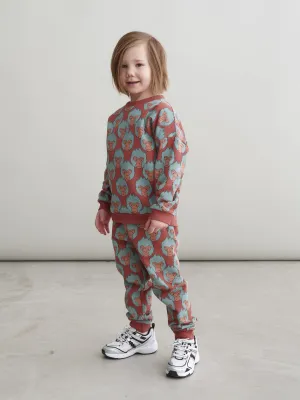 Kids' Snow Monkey Sweatpants Brown