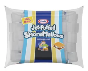 Kraft Jet Puffed S'moreMallows 21oz (BEST BY: JAN 2024)