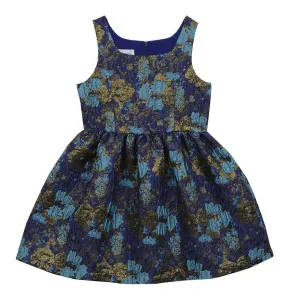 Krista Navy Floral Dress