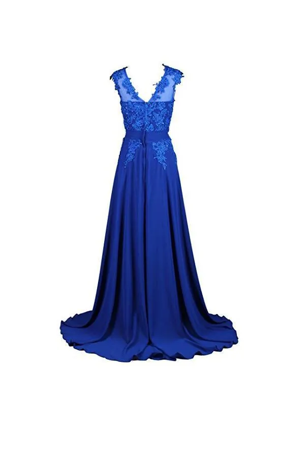 Long Bridesmaid Dress Chiffon Prom Dress Homecoming Evening Gowns BD022