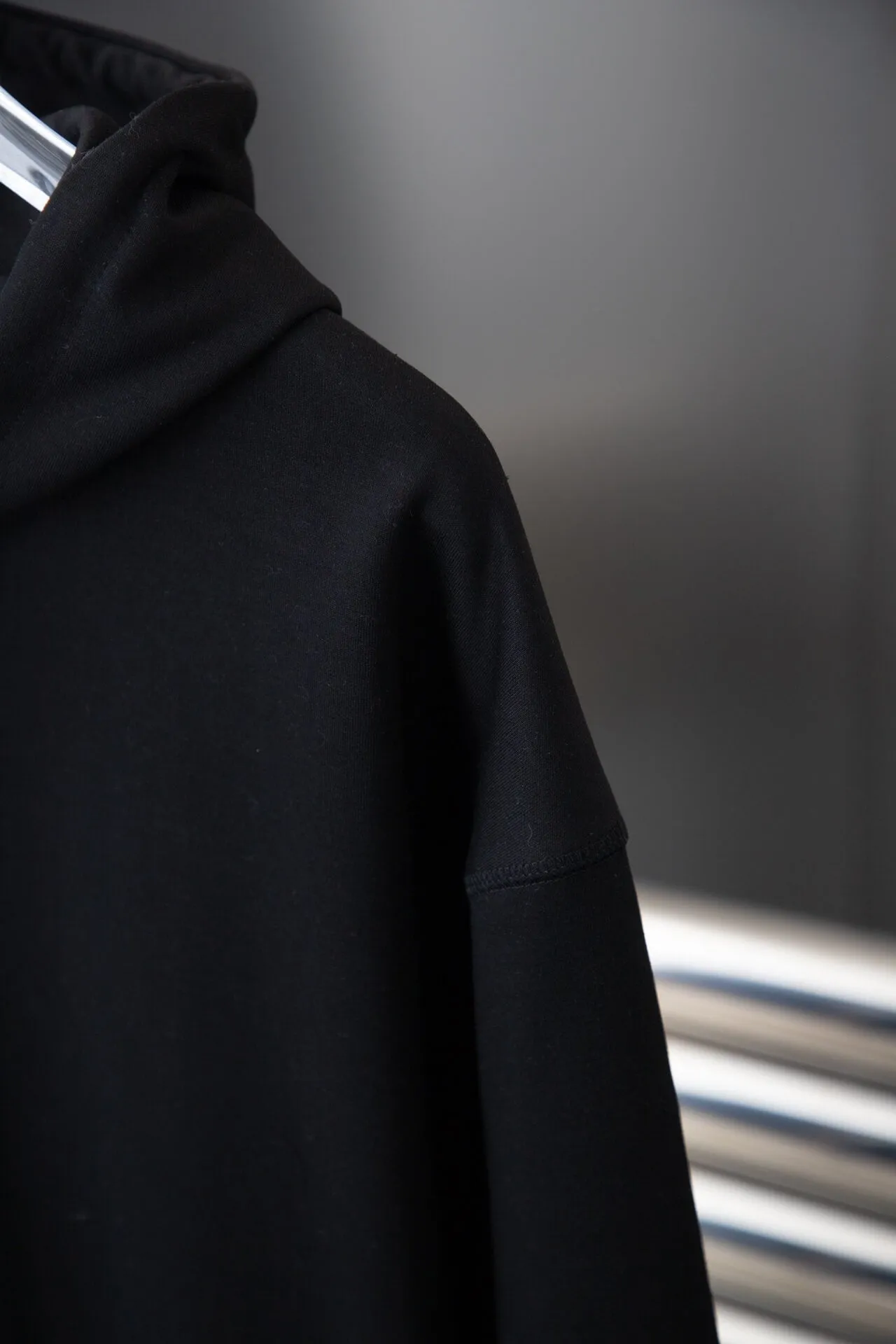 Louis Vuitton Black Embellished Cotton Hoodie