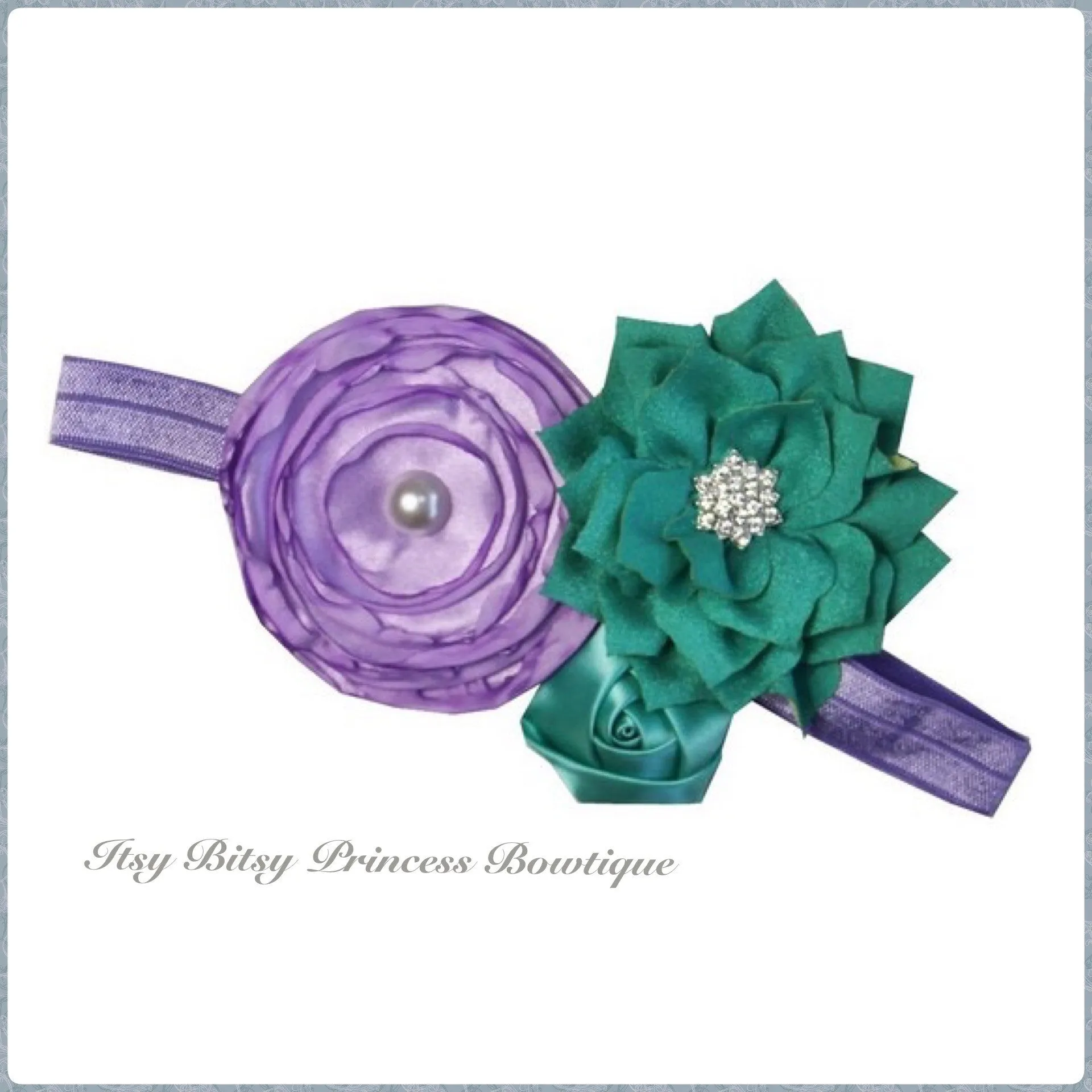 Lucite Green and Violet Baby Pettiskirt