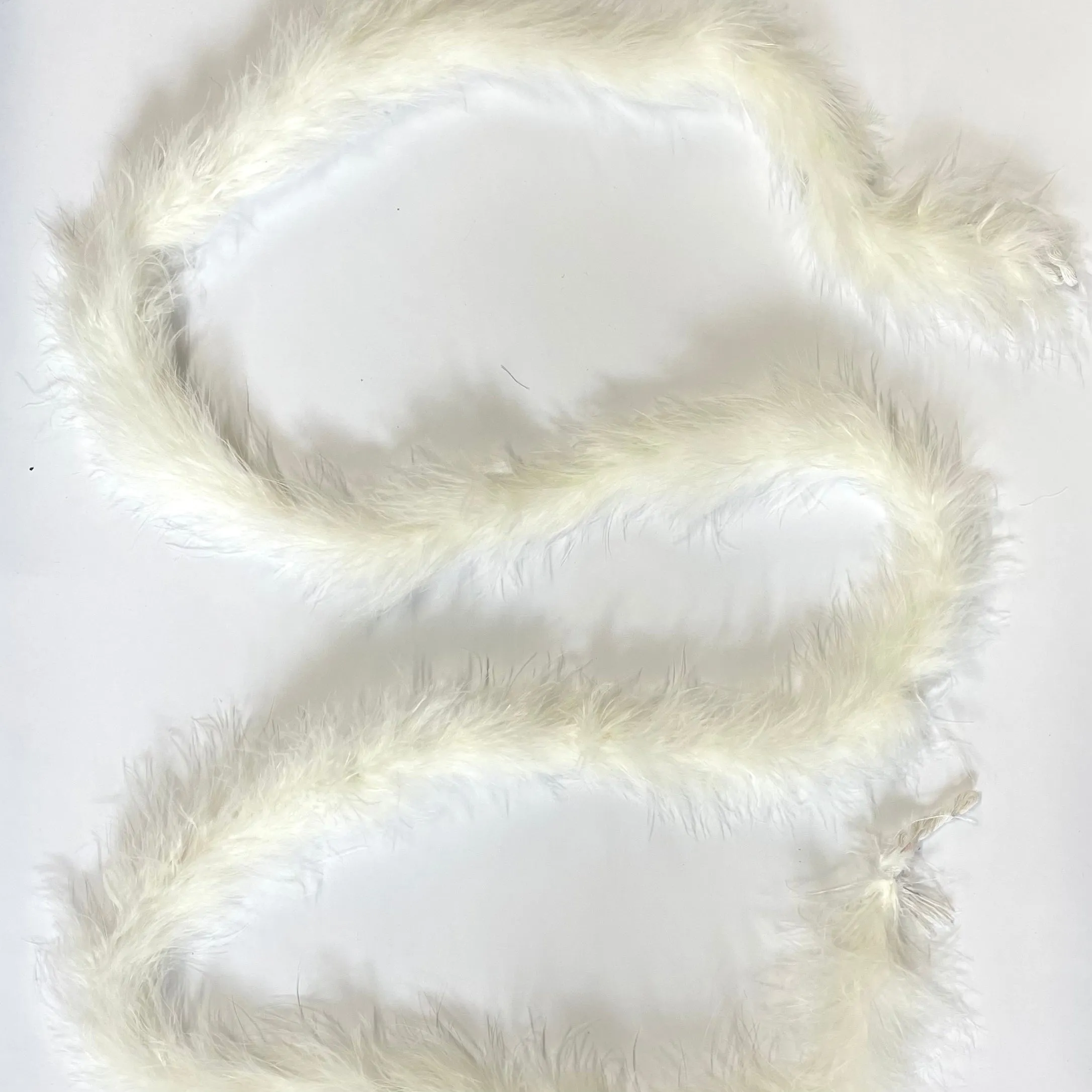 Marabou Feather Boa - Ivory