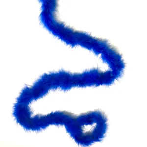 Marabou Feather Boa - Royal Blue