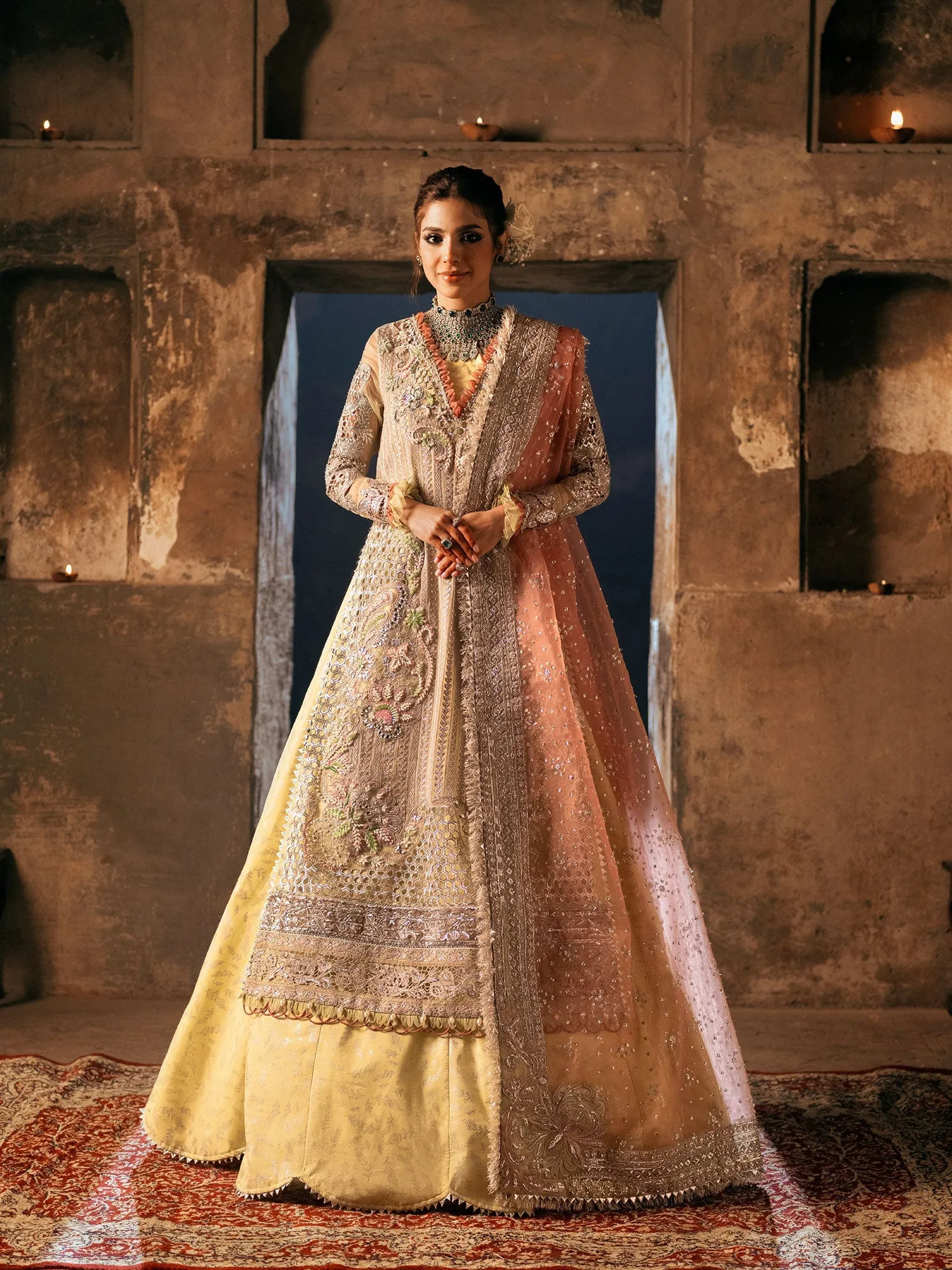 Maryam Hussain Gulaab Luxury Wedding Formals – Marwa