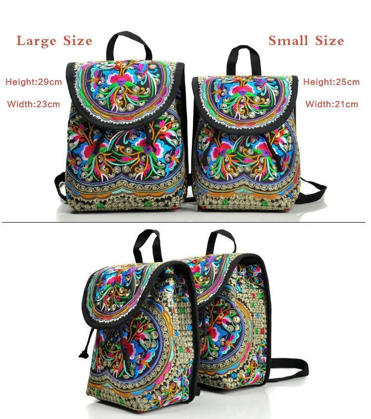 National Exquisite Embroidered Mini Shoulder Bag