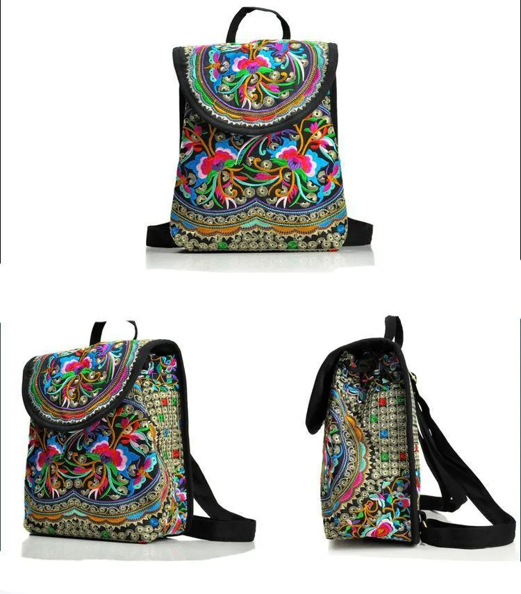 National Exquisite Embroidered Mini Shoulder Bag