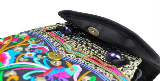 National Exquisite Embroidered Mini Shoulder Bag