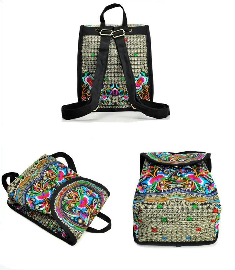 National Exquisite Embroidered Mini Shoulder Bag