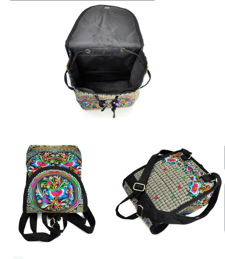 National Exquisite Embroidered Mini Shoulder Bag