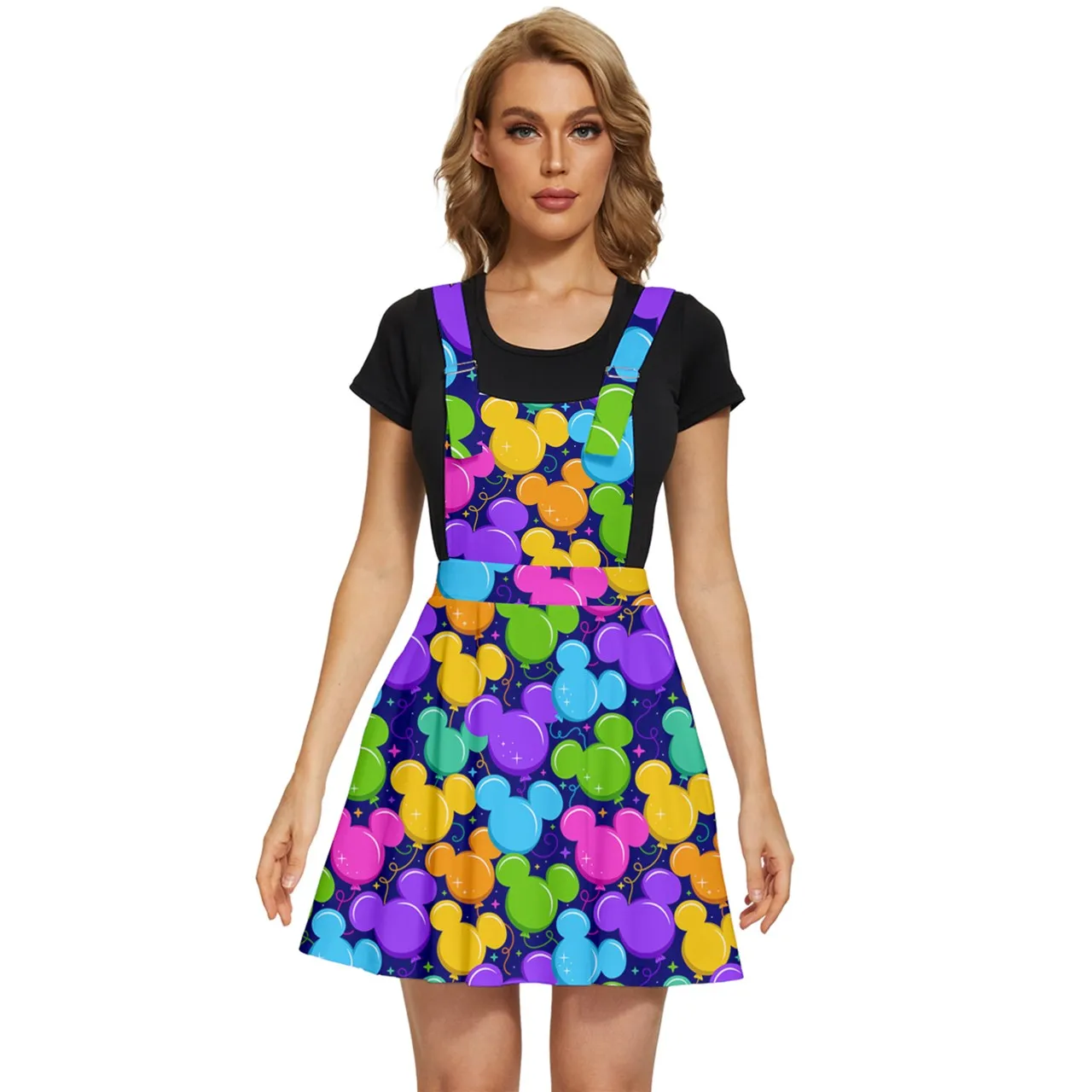 Park Balloons Apron Dress