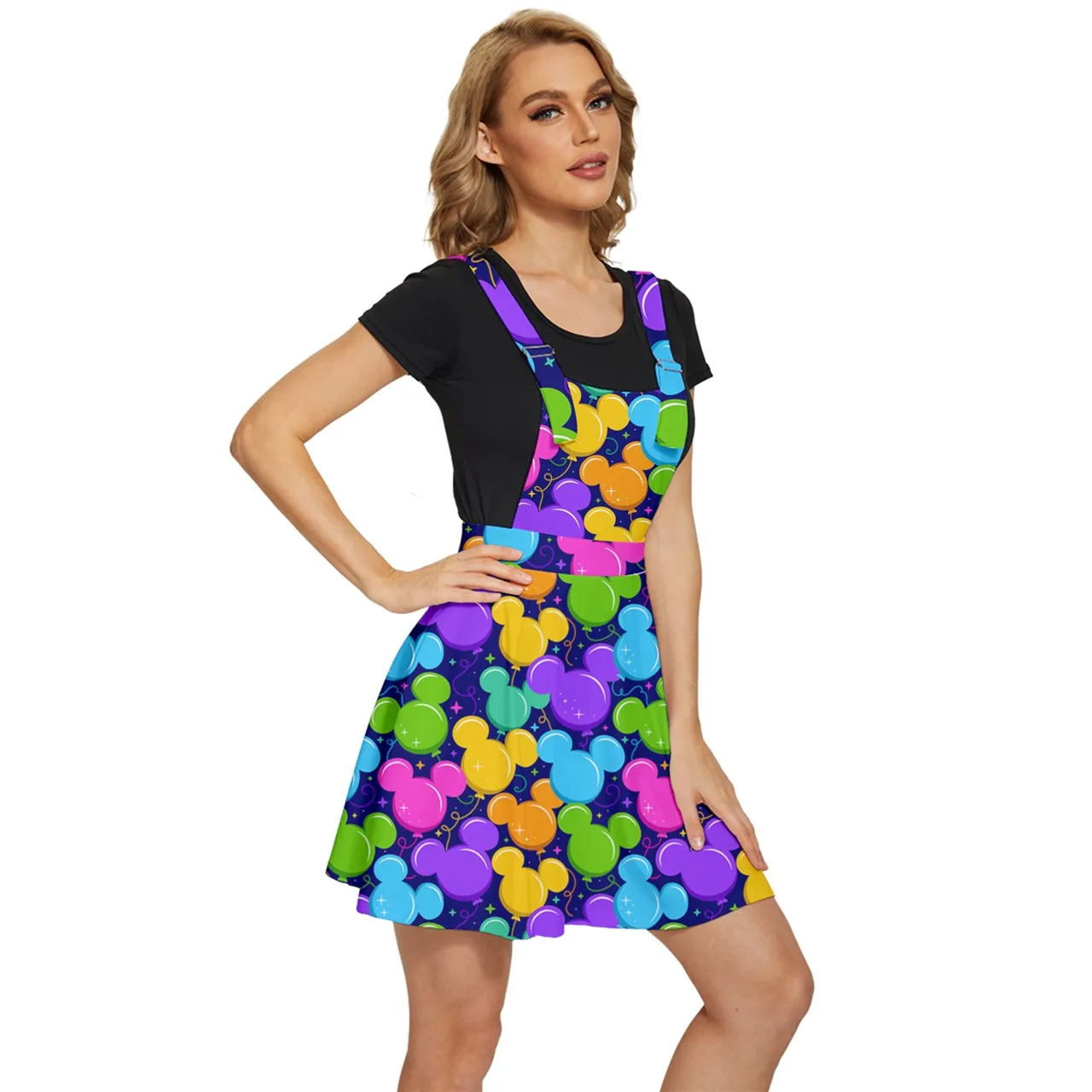 Park Balloons Apron Dress