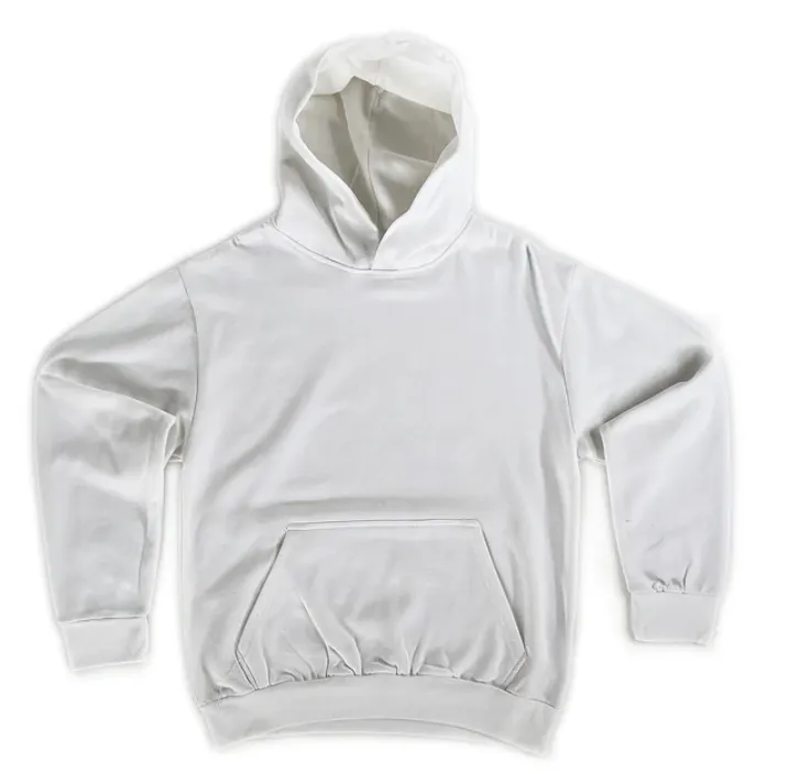 Premium Heavyweight Streetwear Hoodie - White