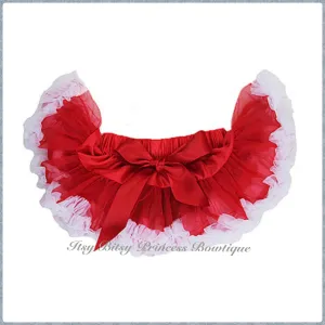 Red and White Baby Pettiskirt