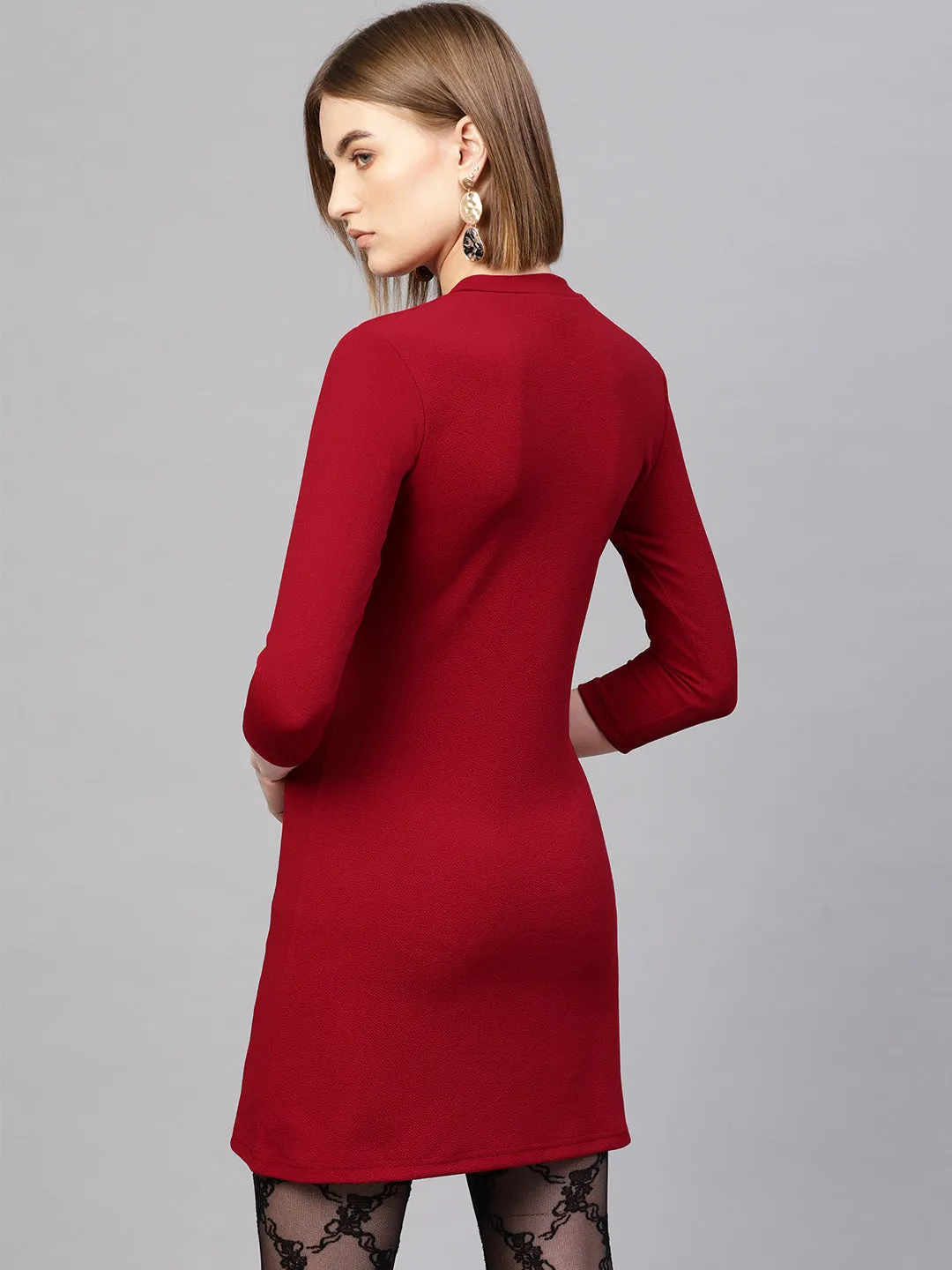 Red Short A-Line Dress