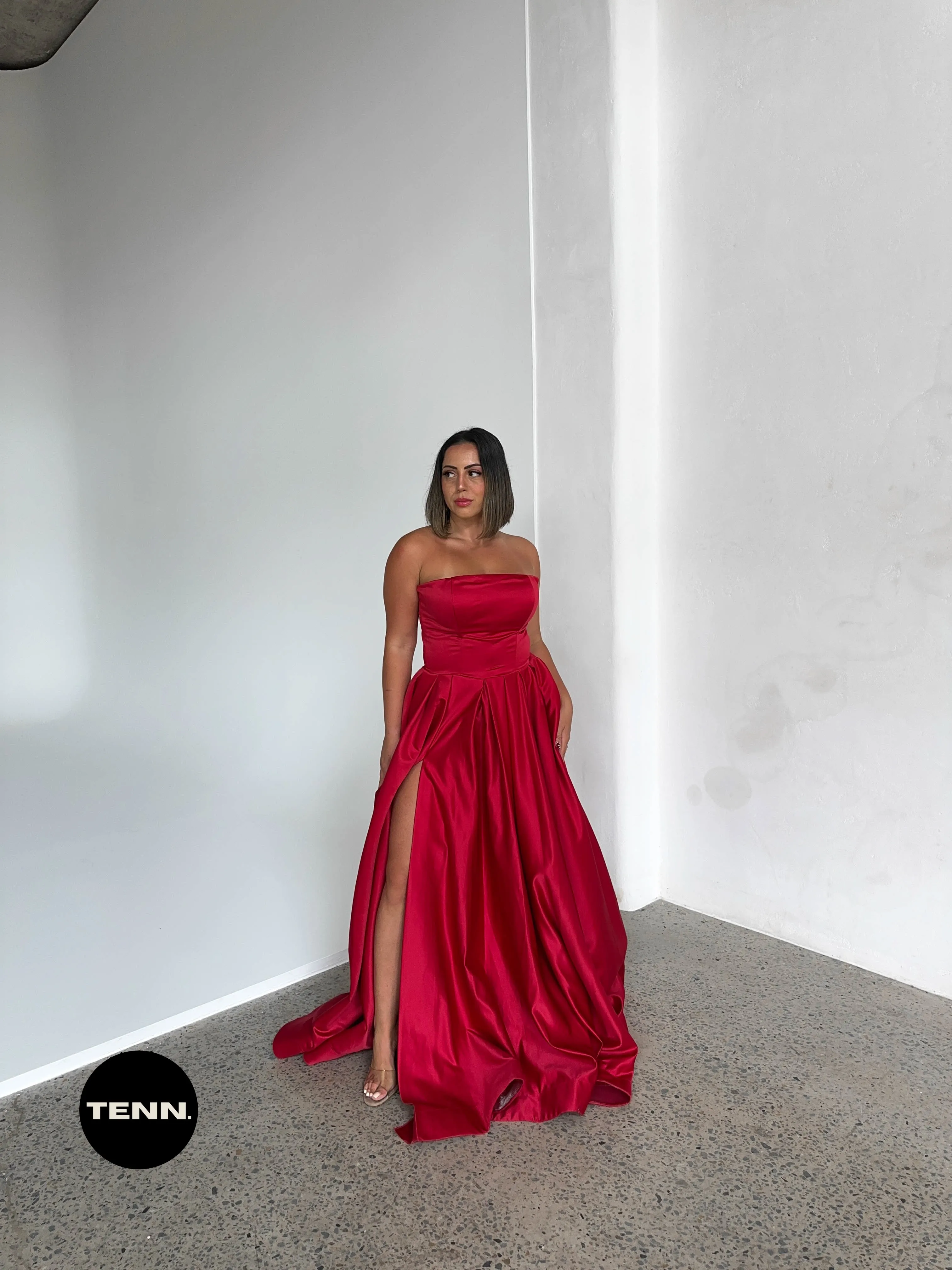 Rosa Gown - Red