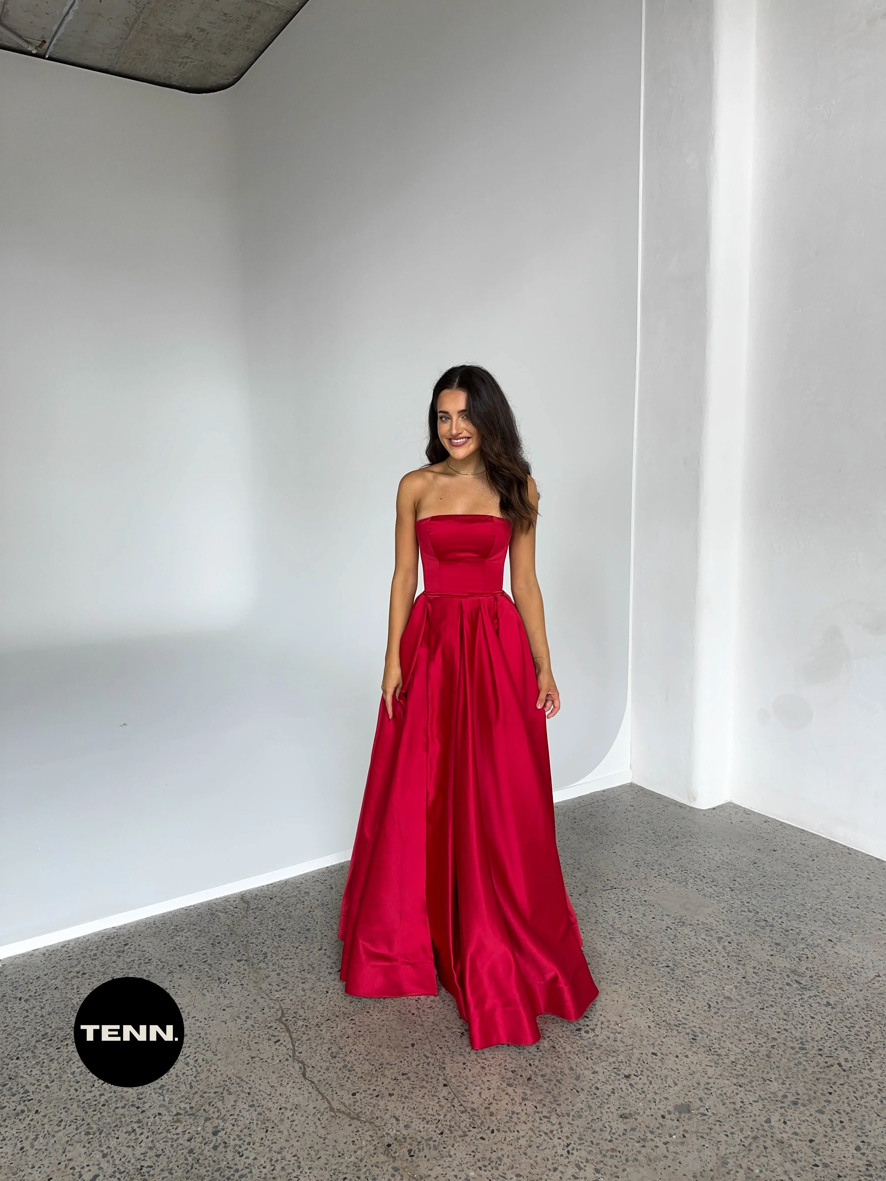 Rosa Gown - Red