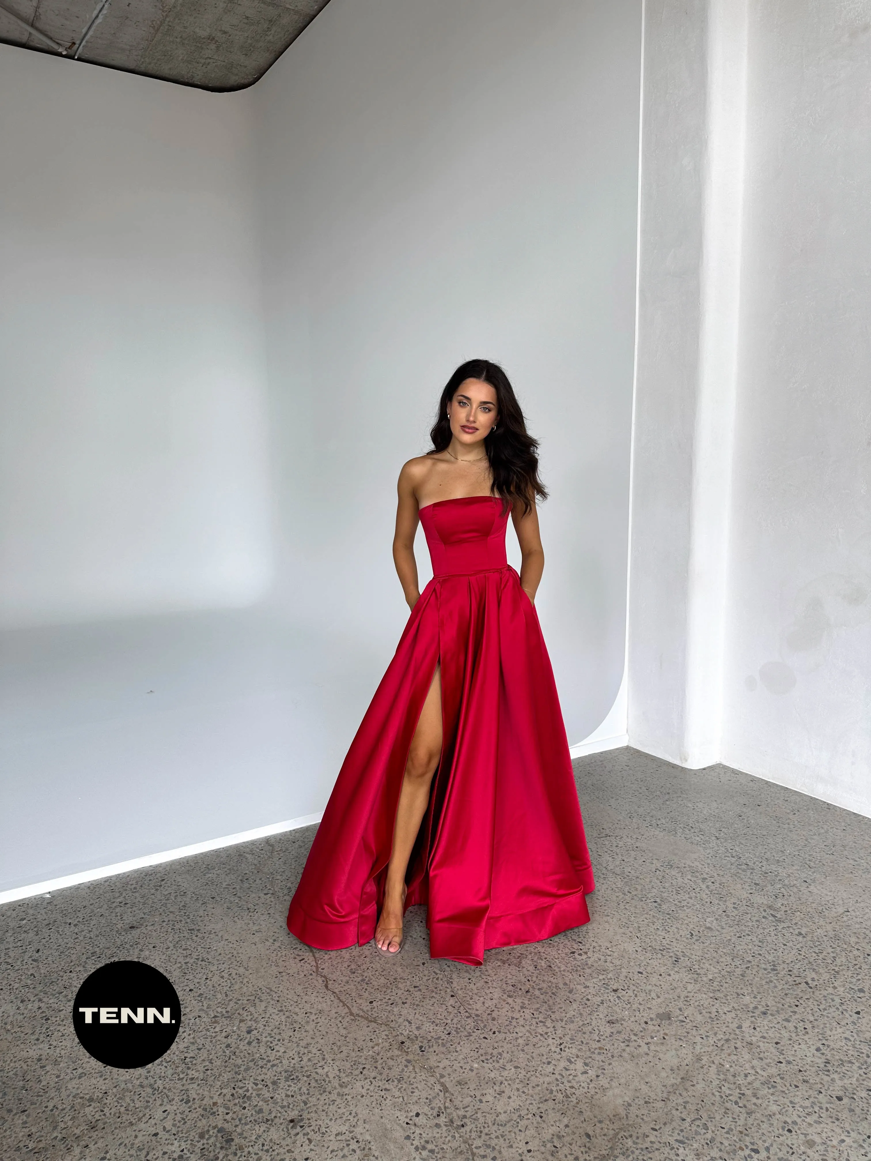 Rosa Gown - Red