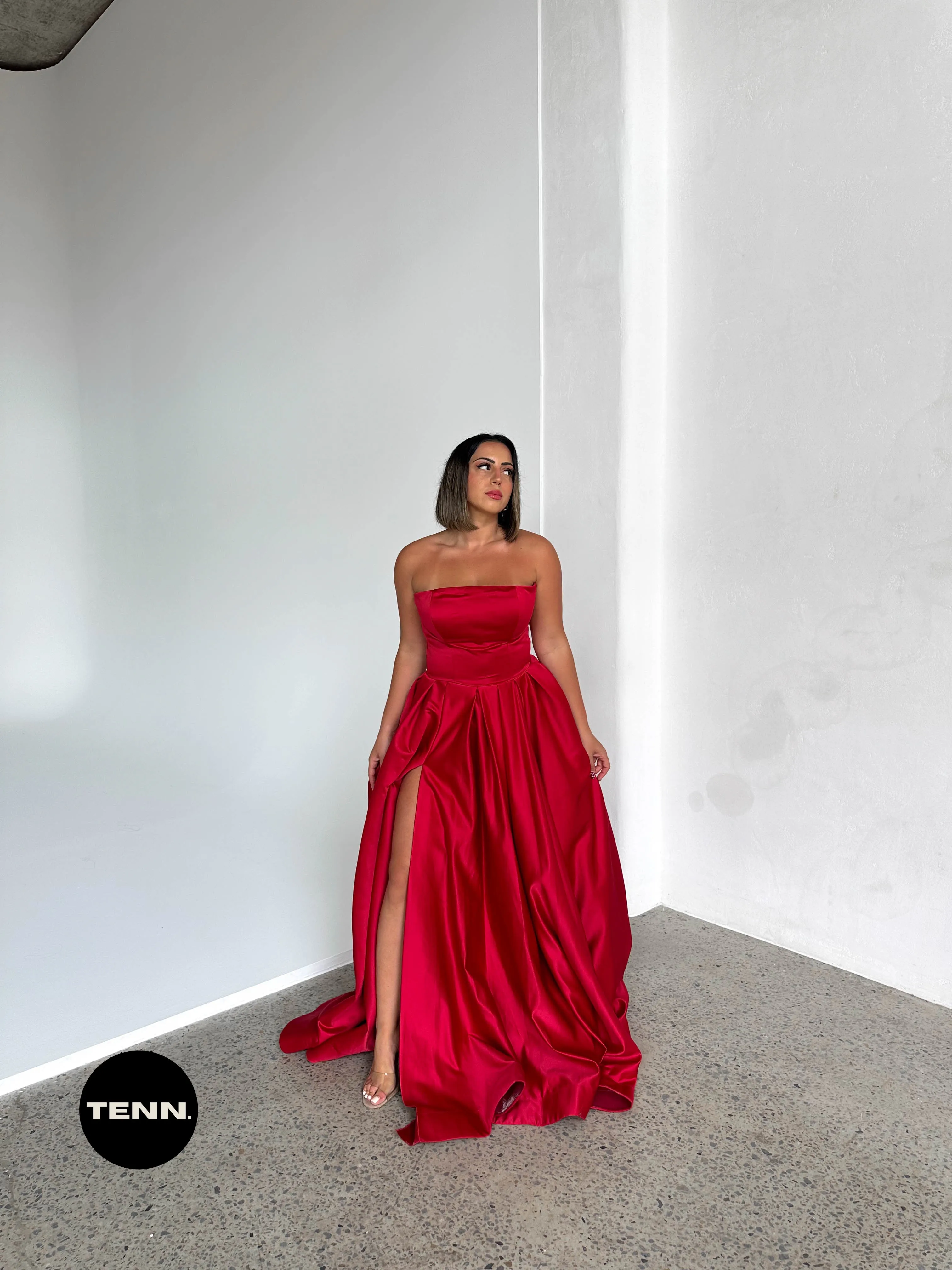 Rosa Gown - Red