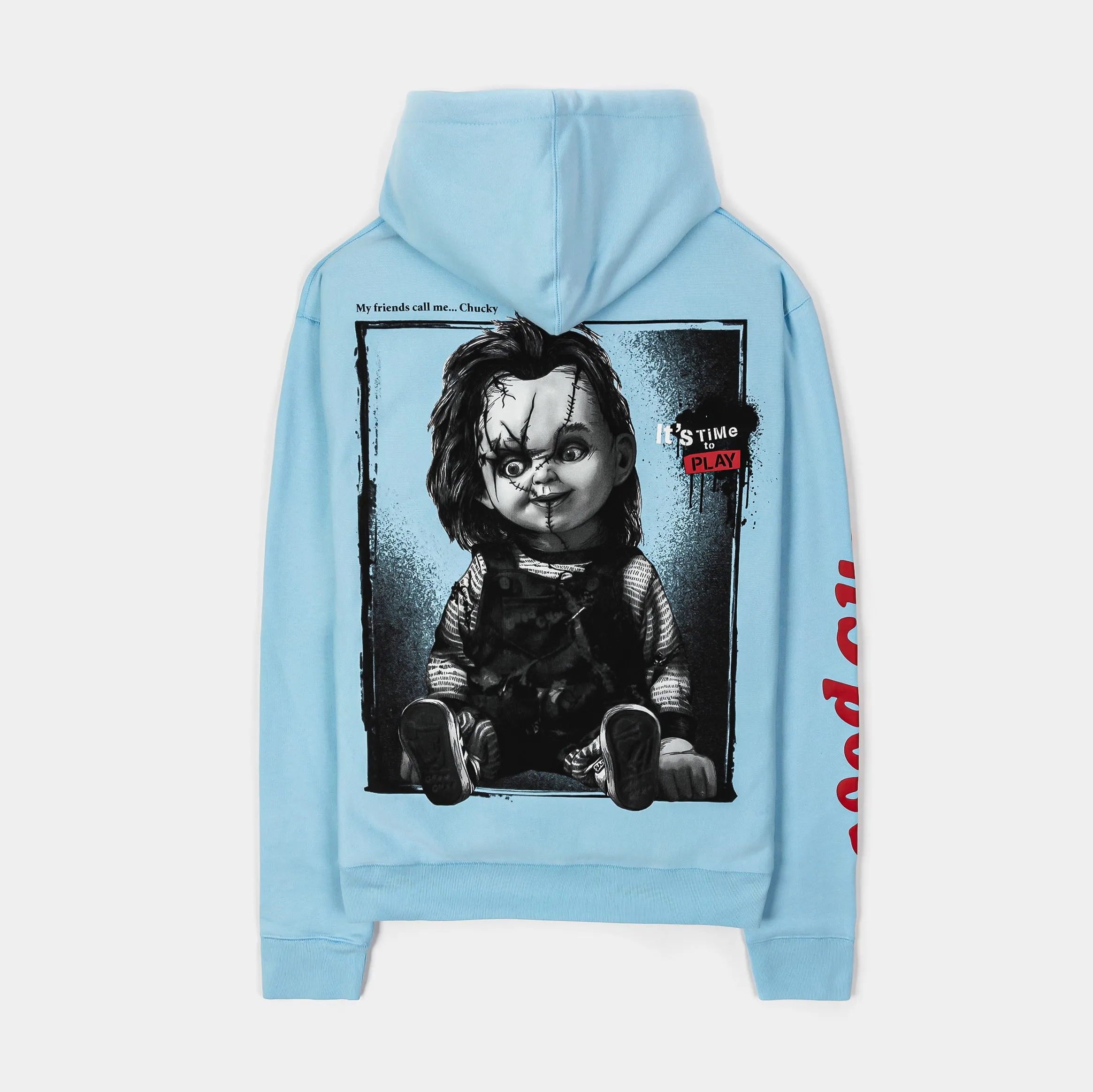 SP x Chucky Friends Pullover Mens Hoodie (Blue/Red)