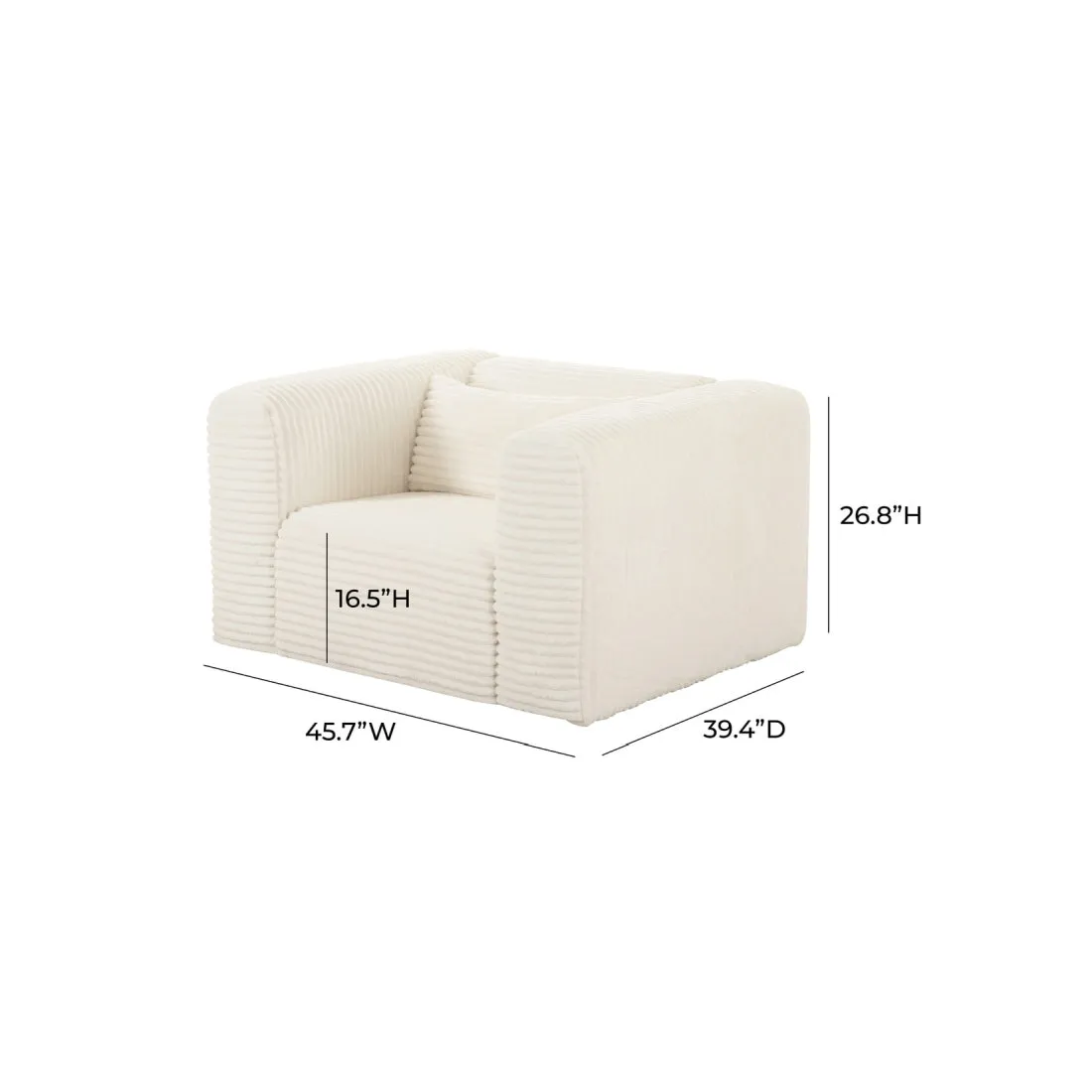 Tarra Fluffy   Armchair