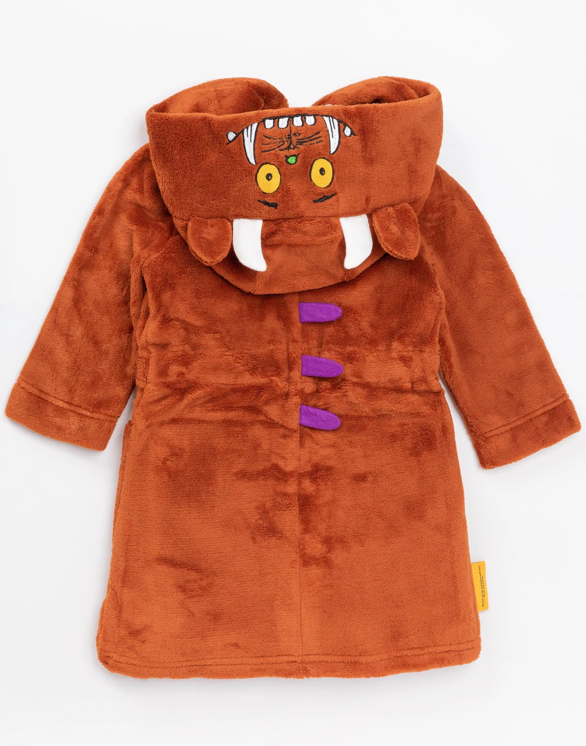 The Gruffalo Dressing Gown For Kids Fluffy Character Bathrobe