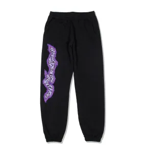 THITVS VIOLET EDITION SWEATPANTS (BLACK)