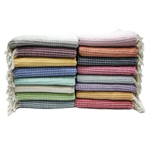 Waffle Design Turkish Towel Peshtemal