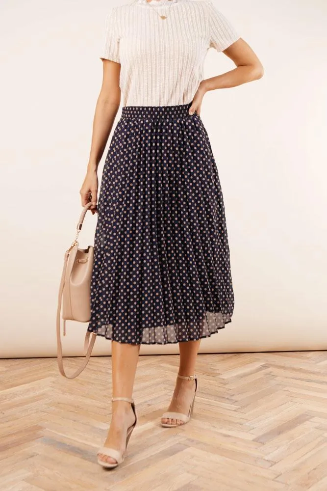 Whitney Polka Dot Skirt-FINAL SALE