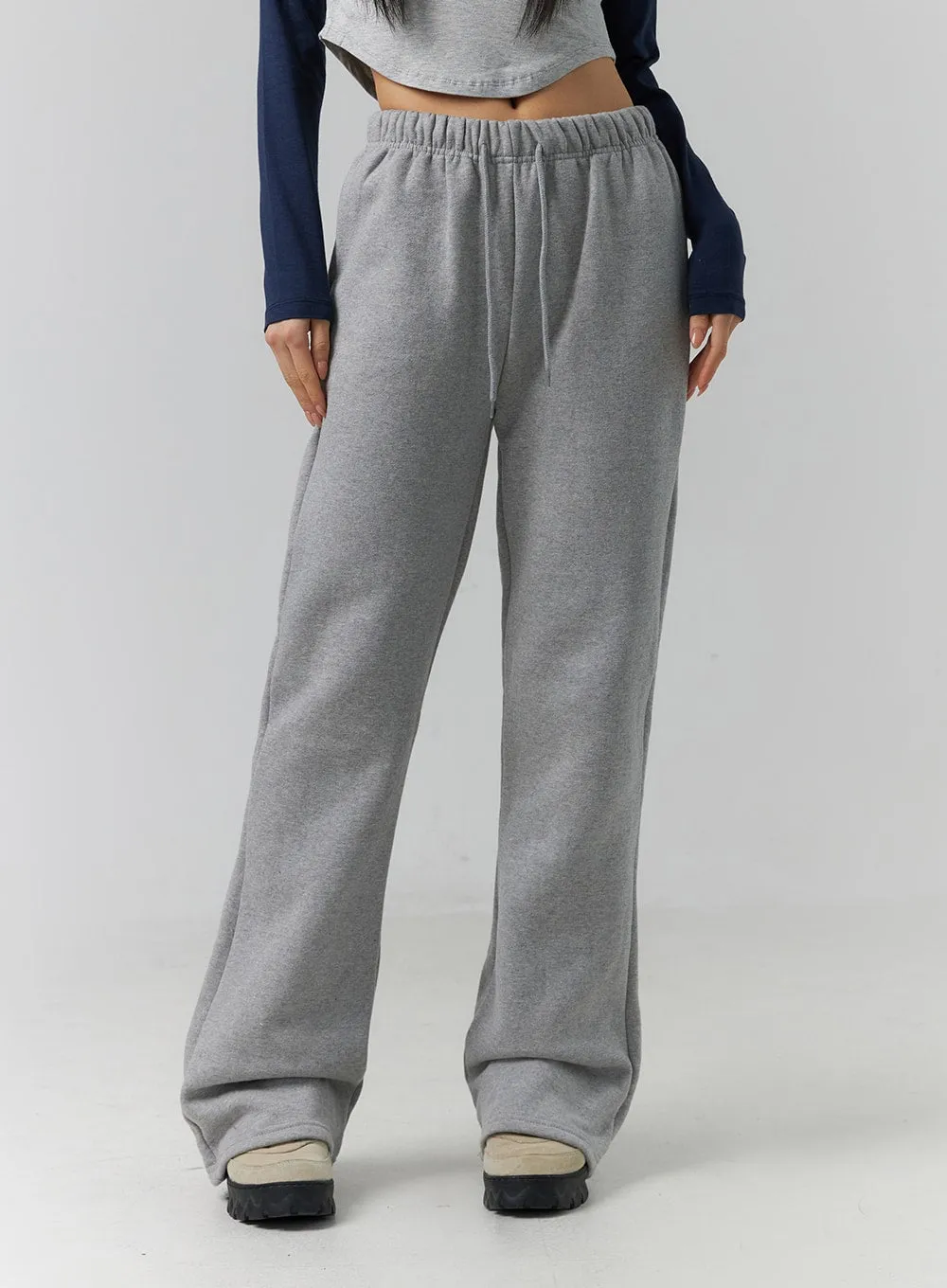 Wide Leg Sweatpants Basic ID305